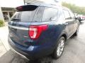 2017 Blue Jeans Ford Explorer Limited 4WD  photo #2