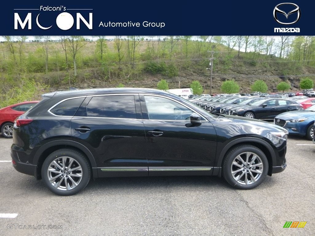 2018 CX-9 Grand Touring AWD - Jet Black Mica / Black photo #1