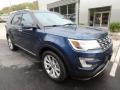 2017 Blue Jeans Ford Explorer Limited 4WD  photo #9