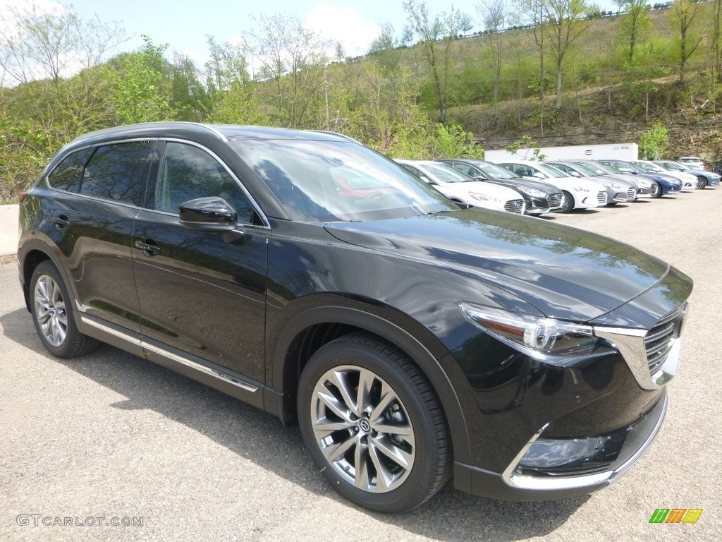 Jet Black Mica 2018 Mazda CX-9 Grand Touring AWD Exterior Photo #127118935
