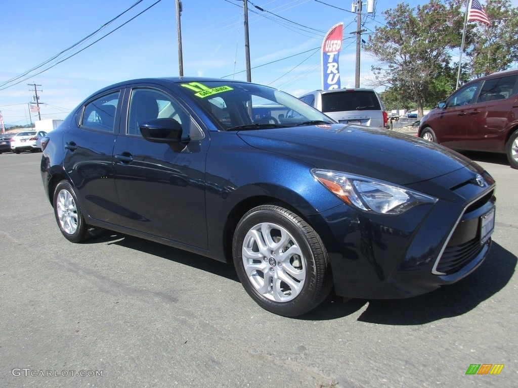 2017 Yaris iA  - Sapphire / Mid-Blue Black photo #1