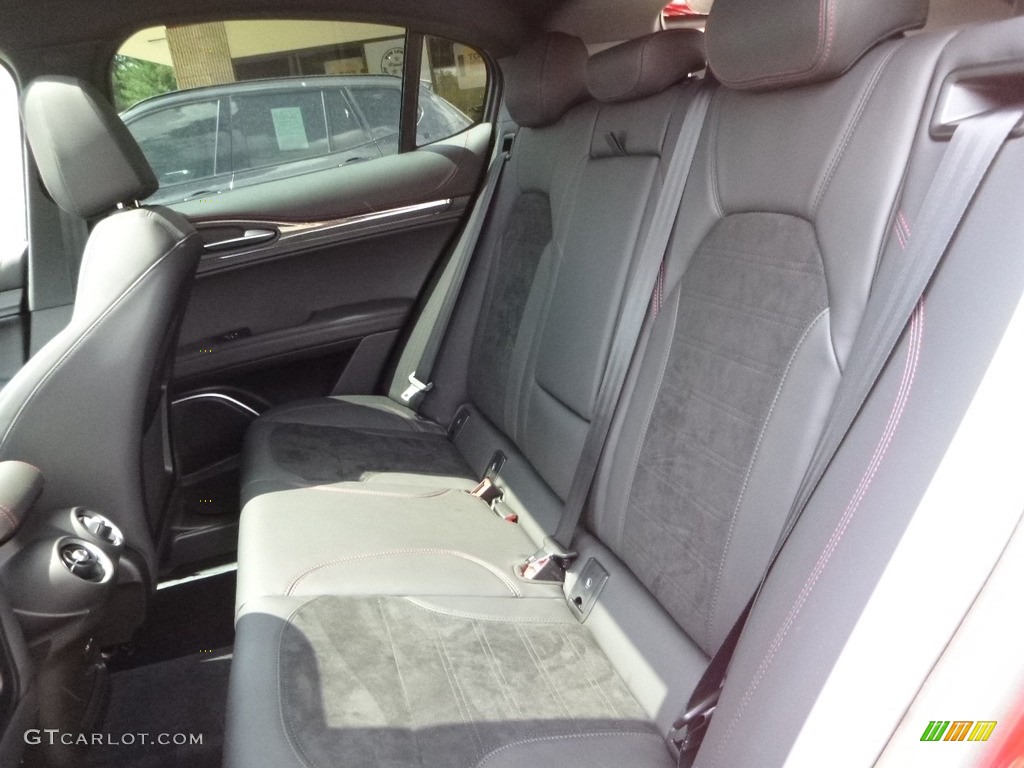 2018 Alfa Romeo Stelvio Quadrifoglio AWD Rear Seat Photos