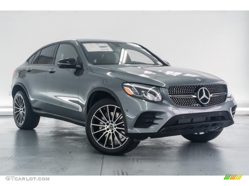 Selenite Grey Metallic 2018 Mercedes-Benz GLC 300 4Matic Coupe Exterior Photo #127121098