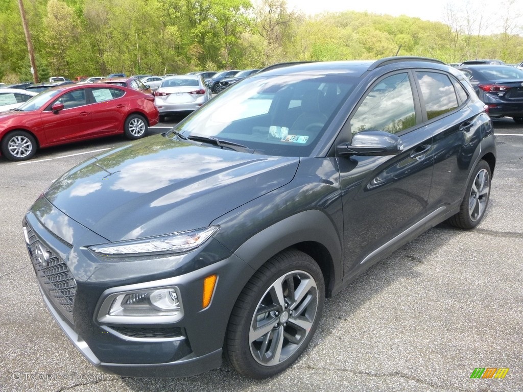 Thunder Gray 2018 Hyundai Kona Ultimate AWD Exterior Photo #127122226