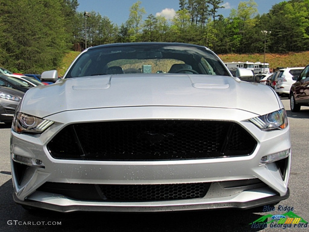 2018 Mustang GT Premium Fastback - Ingot Silver / Ebony photo #8