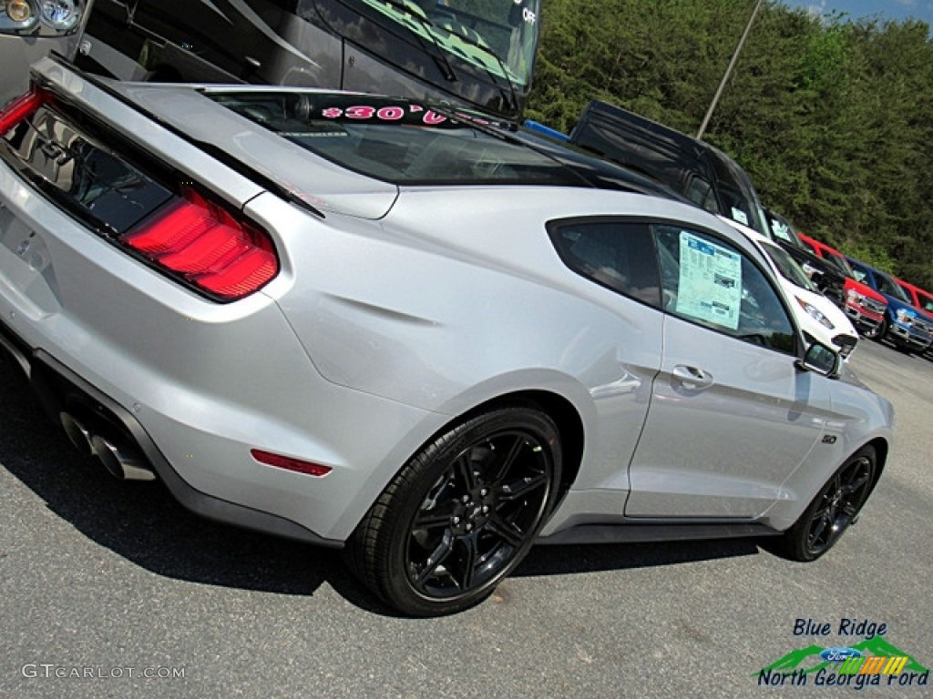 2018 Mustang GT Premium Fastback - Ingot Silver / Ebony photo #30