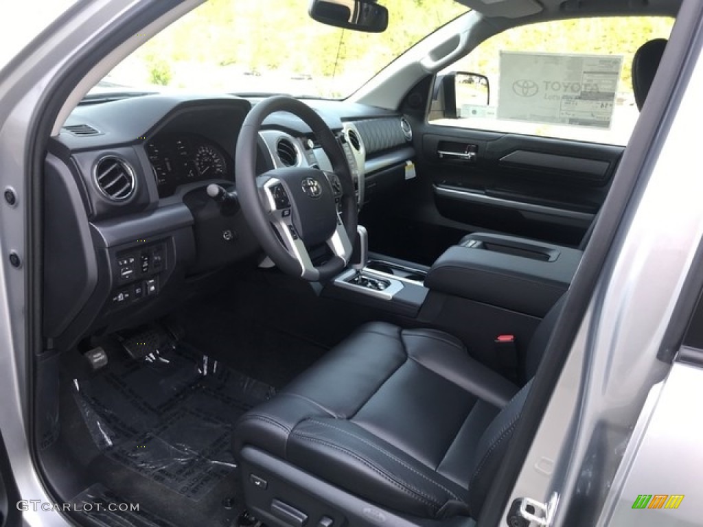 2018 Tundra Platinum CrewMax 4x4 - Silver Sky Metallic / Black photo #9