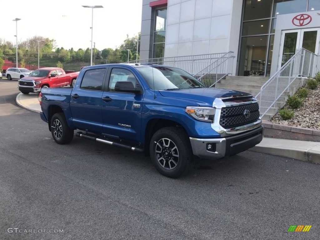 Blazing Blue Pearl Toyota Tundra