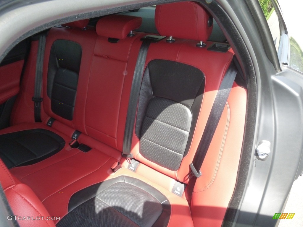 2017 F-PACE 35t AWD S - Ammonite Grey / S Red/Jet photo #15