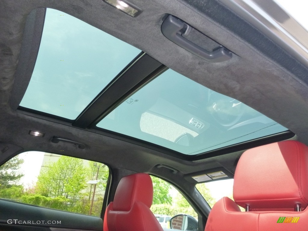 2017 F-PACE 35t AWD S - Ammonite Grey / S Red/Jet photo #30