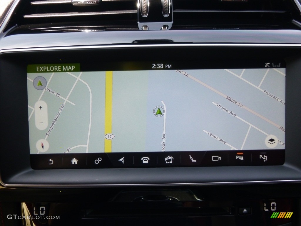 2017 F-PACE 35t AWD S - Ammonite Grey / S Red/Jet photo #37