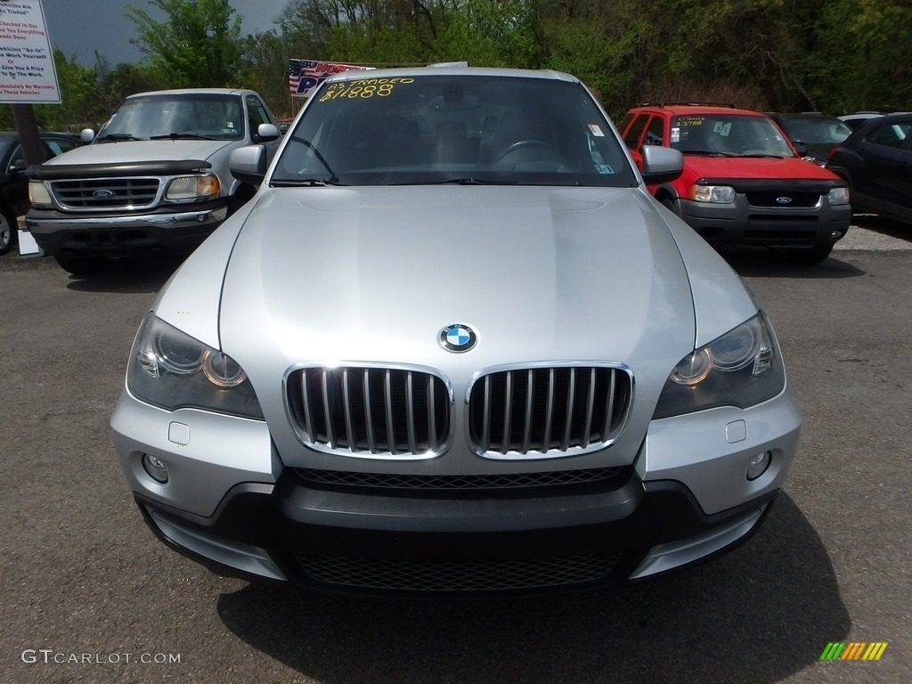 2010 X5 xDrive35d - Titanium Silver Metallic / Black Nevada Leather photo #6