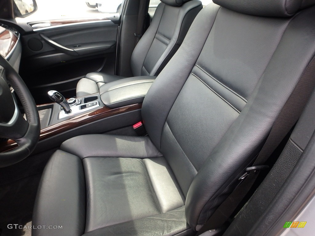 2010 X5 xDrive35d - Titanium Silver Metallic / Black Nevada Leather photo #8