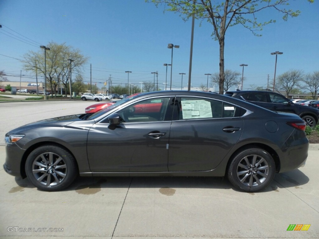 Machine Gray Metallic 2018 Mazda Mazda6 Sport Exterior Photo #127126537