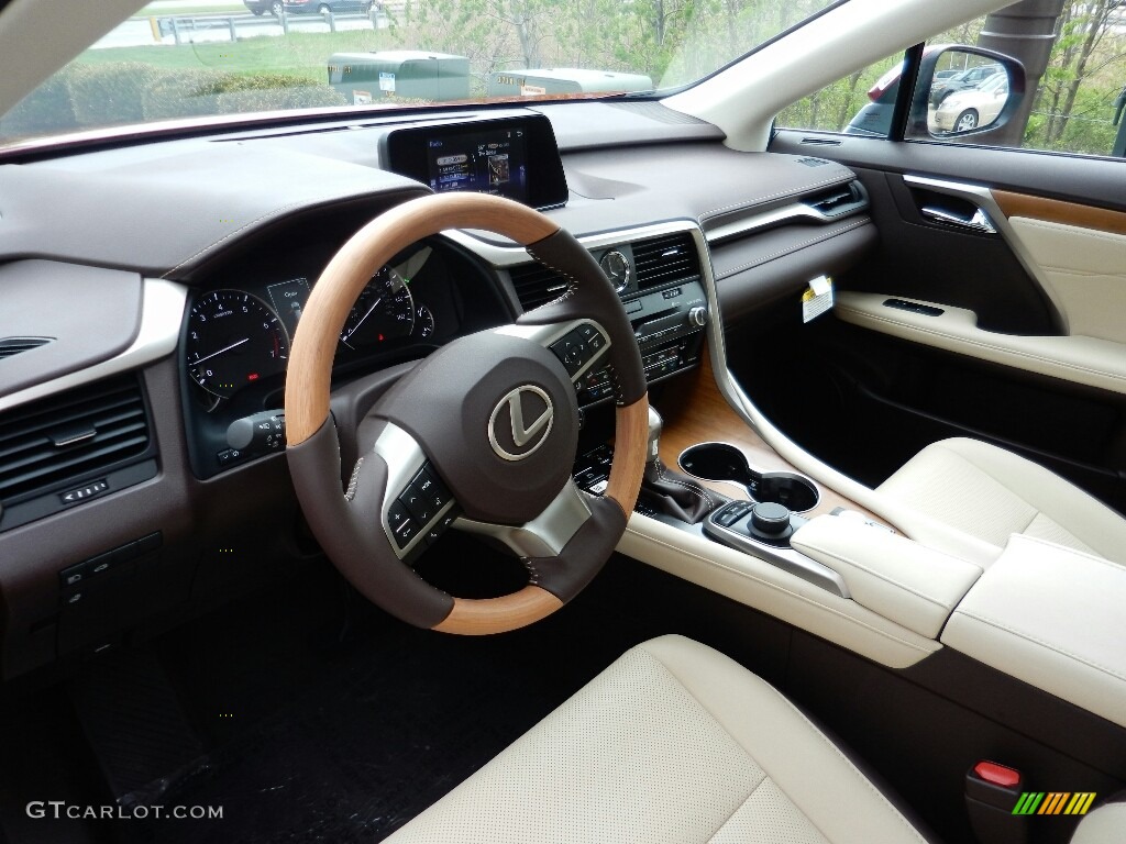 2018 RX 350 AWD - Matador Red Mica / Parchment photo #2