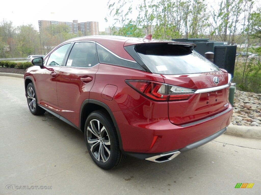 2018 RX 350 AWD - Matador Red Mica / Parchment photo #5