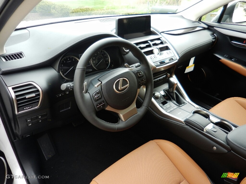 Glazed Caramel Interior 2018 Lexus NX 300 AWD Photo #127127767