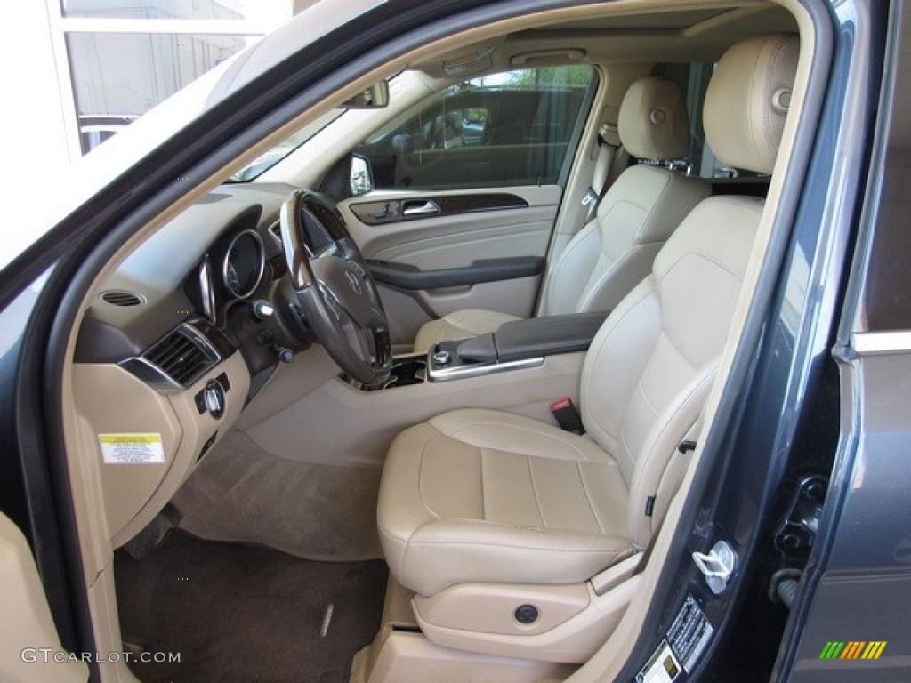 2013 ML 350 4Matic - Steel Grey Metallic / Almond Beige photo #3