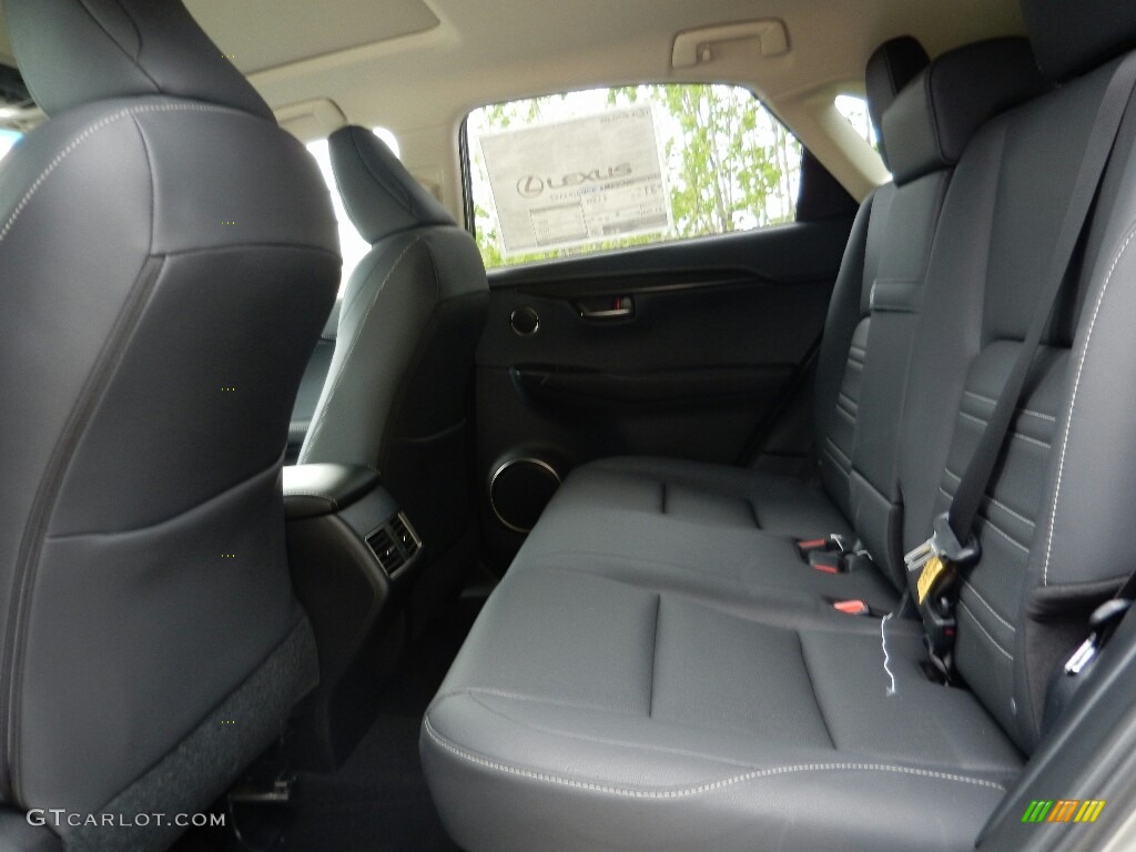 Black Interior 2018 Lexus NX 300h Hybrid AWD Photo #127127920