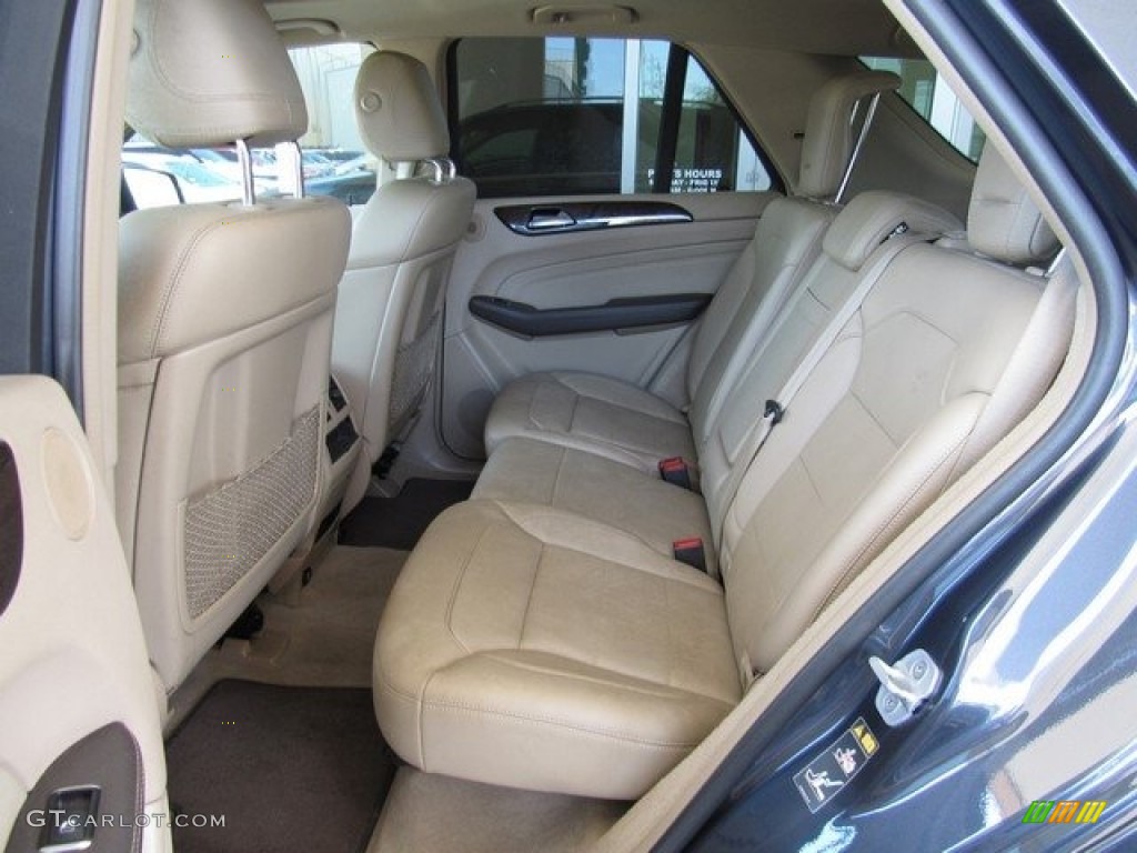 2013 ML 350 4Matic - Steel Grey Metallic / Almond Beige photo #13