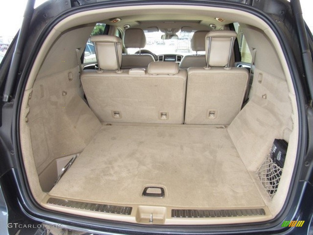 2013 ML 350 4Matic - Steel Grey Metallic / Almond Beige photo #18