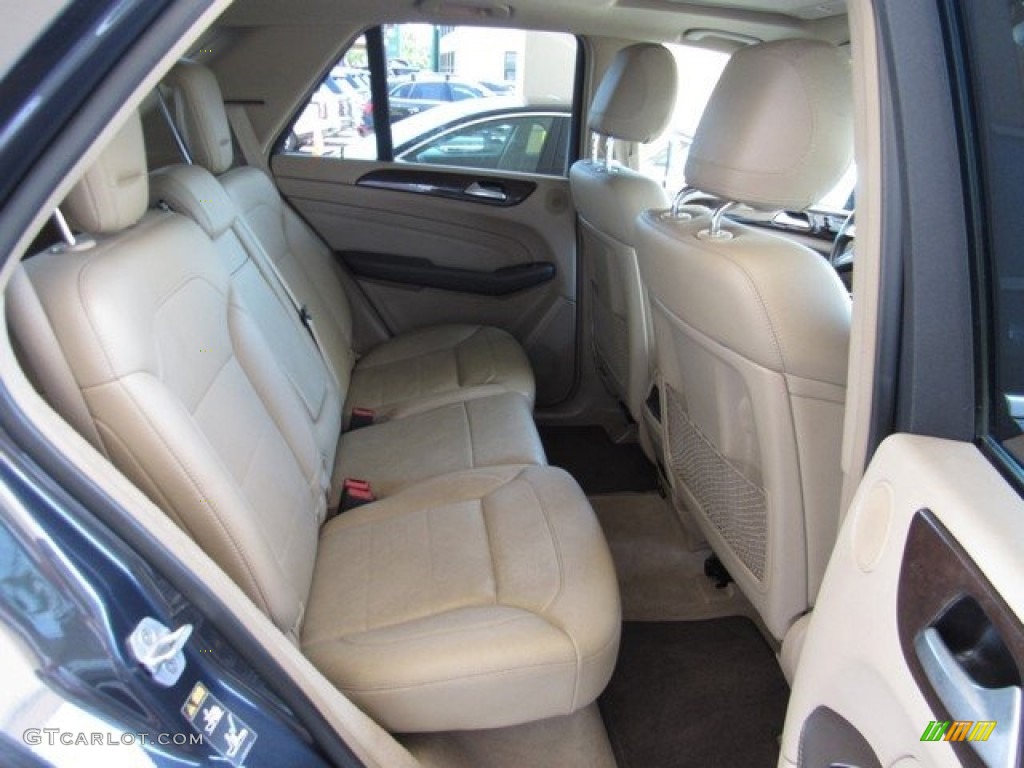 2013 ML 350 4Matic - Steel Grey Metallic / Almond Beige photo #19