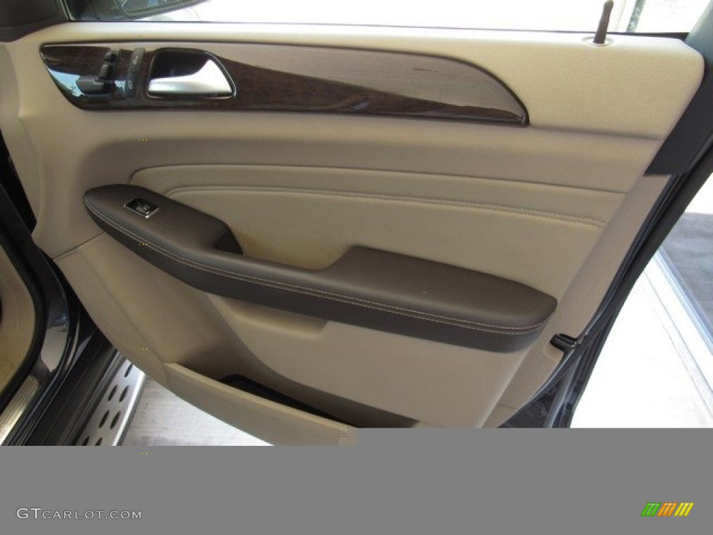 2013 ML 350 4Matic - Steel Grey Metallic / Almond Beige photo #20