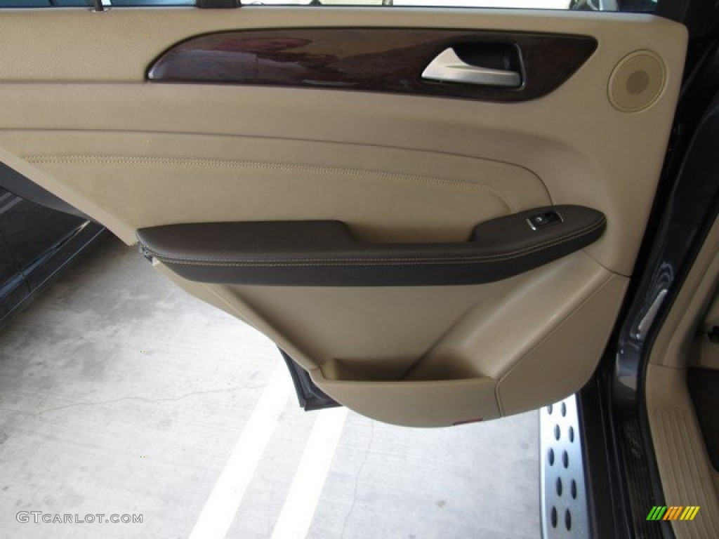 2013 ML 350 4Matic - Steel Grey Metallic / Almond Beige photo #22