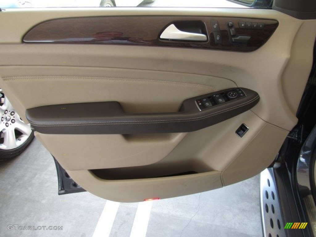 2013 ML 350 4Matic - Steel Grey Metallic / Almond Beige photo #23