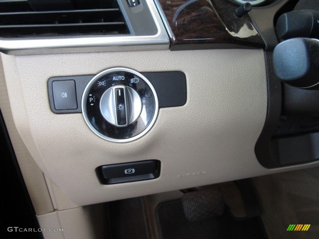 2013 ML 350 4Matic - Steel Grey Metallic / Almond Beige photo #27