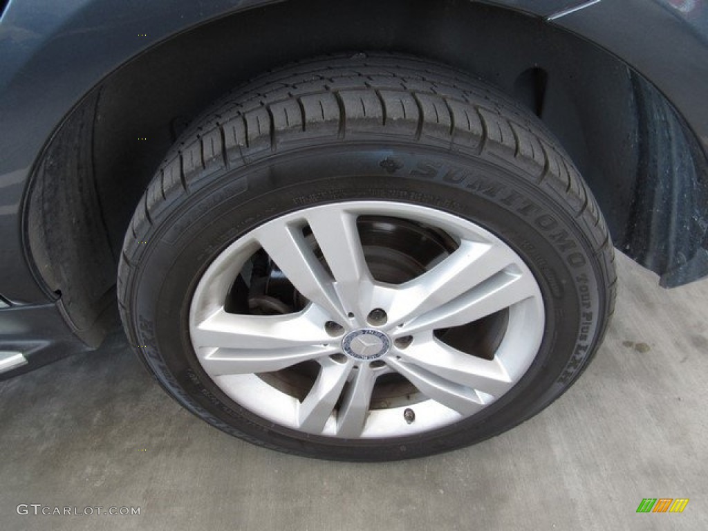2013 ML 350 4Matic - Steel Grey Metallic / Almond Beige photo #37