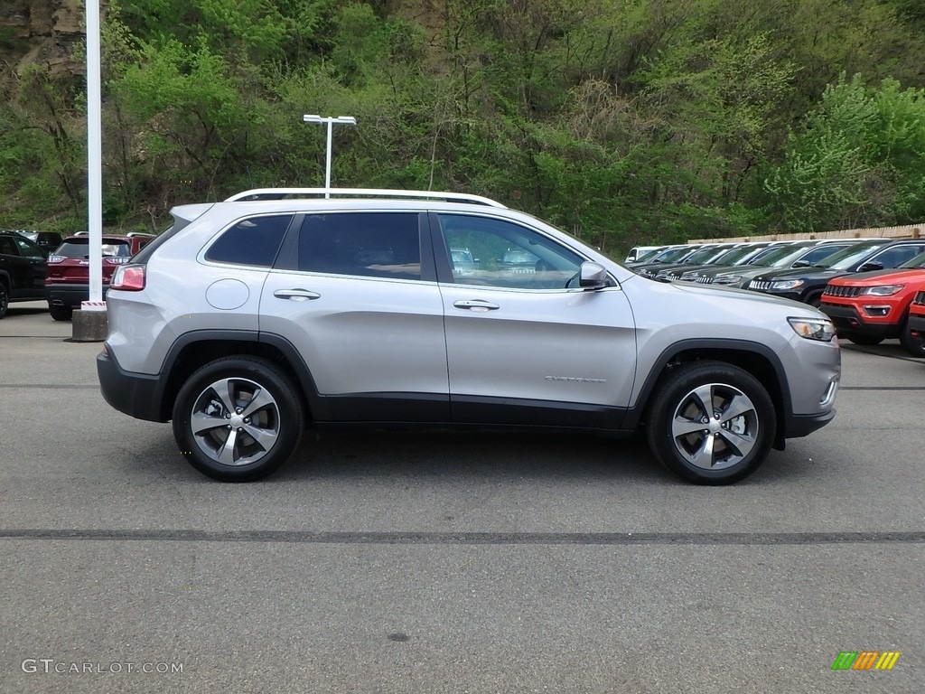 Billet Silver Metallic 2019 Jeep Cherokee Limited 4x4 Exterior Photo #127128904