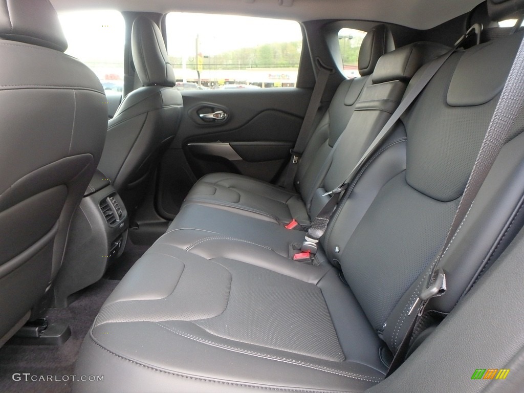 Black Interior 2019 Jeep Cherokee Limited 4x4 Photo #127128967