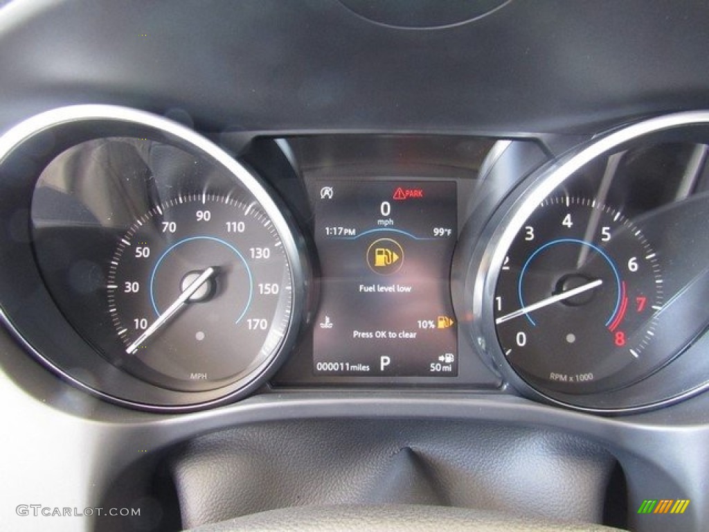 2018 Jaguar F-PACE 30t AWD R-Sport Gauges Photos