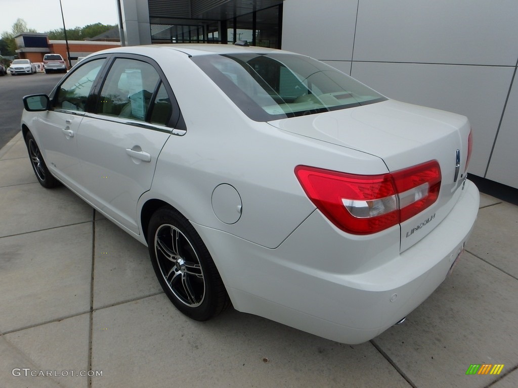 2008 MKZ AWD Sedan - White Suede / Sand photo #3