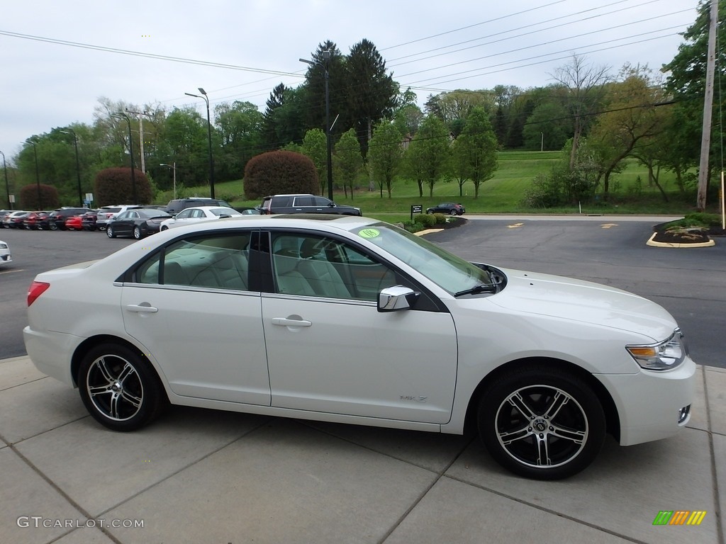 2008 MKZ AWD Sedan - White Suede / Sand photo #6