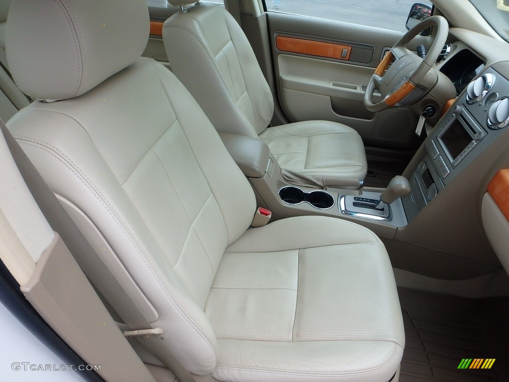 2008 MKZ AWD Sedan - White Suede / Sand photo #10