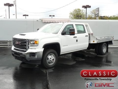 2018 GMC Sierra 3500HD Crew Cab 4x4 Chassis Data, Info and Specs