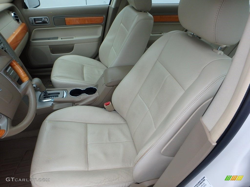 2008 MKZ AWD Sedan - White Suede / Sand photo #15