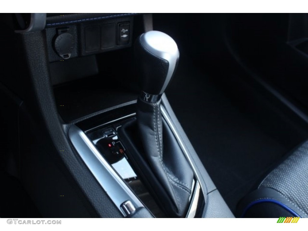 2018 Corolla SE - Blue Crush Metallic / Black photo #14