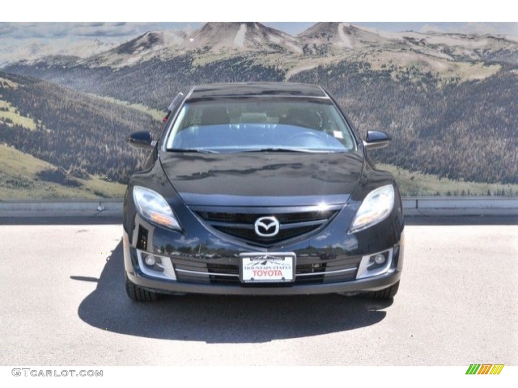 2012 MAZDA6 i Touring Sedan - Ebony Black / Black photo #4