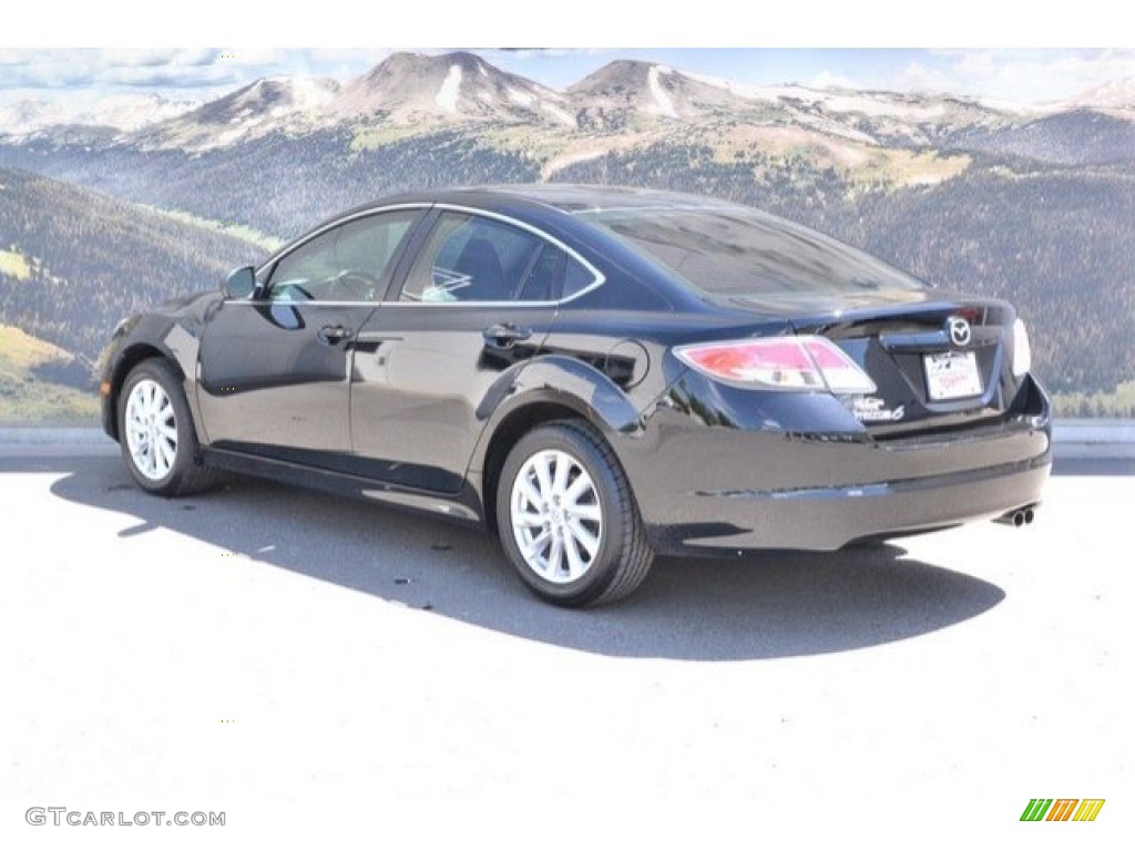 2012 MAZDA6 i Touring Sedan - Ebony Black / Black photo #8