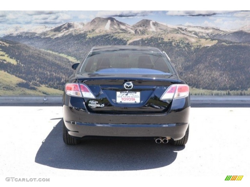 2012 MAZDA6 i Touring Sedan - Ebony Black / Black photo #9