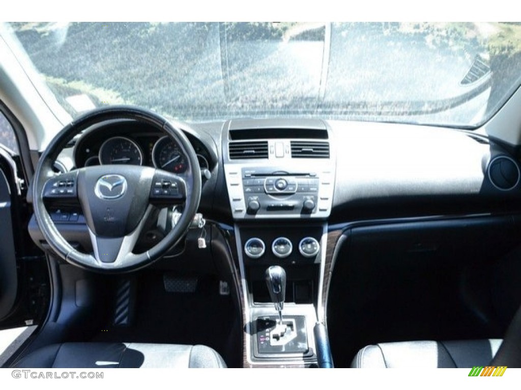 2012 MAZDA6 i Touring Sedan - Ebony Black / Black photo #13