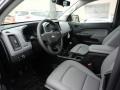 Jet Black/Dark Ash 2018 Chevrolet Colorado WT Extended Cab Interior Color