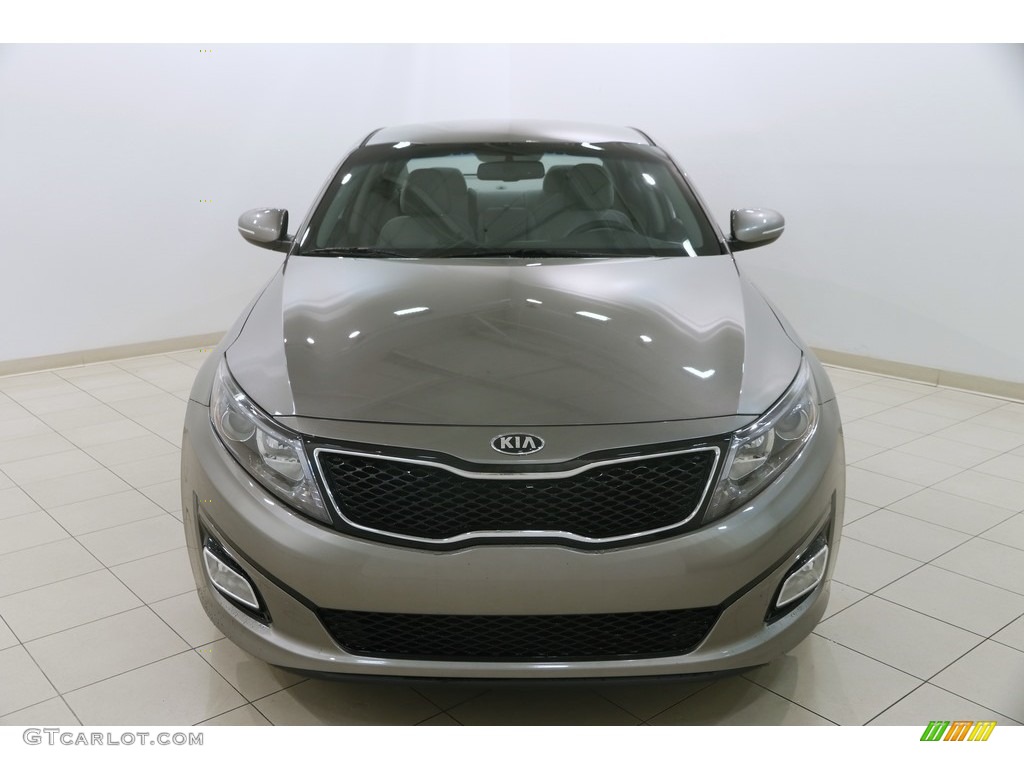 2015 Optima LX - Titanium Metallic / Gray photo #2