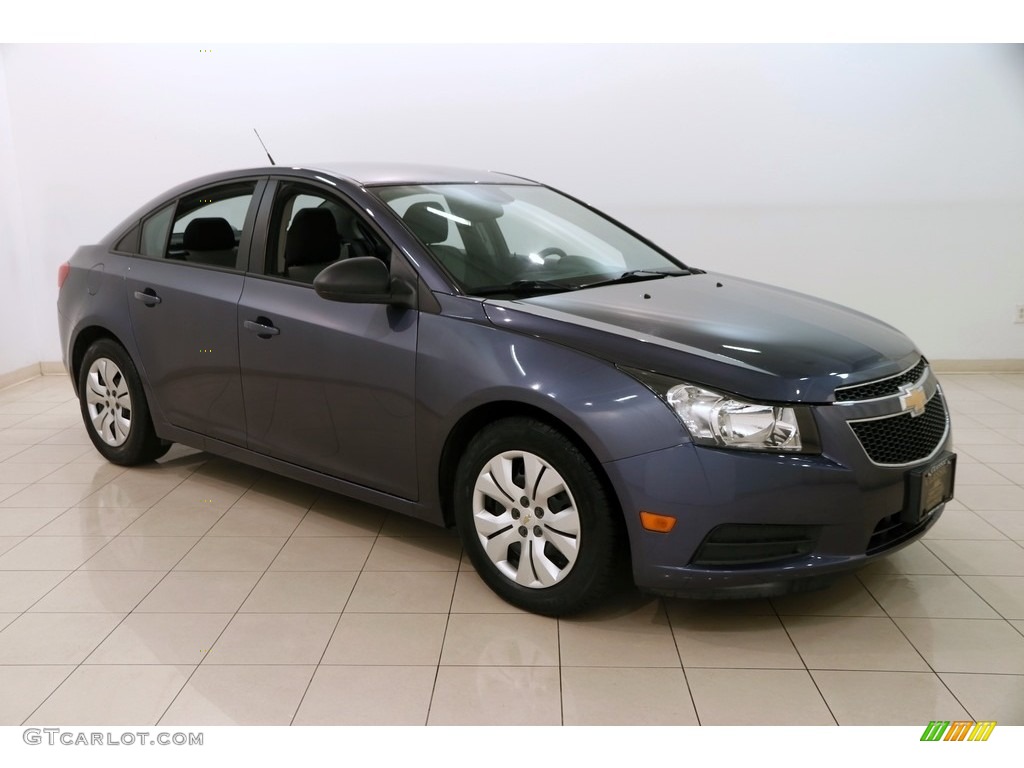 2014 Cruze LS - Atlantis Blue Metallic / Jet Black/Medium Titanium photo #1