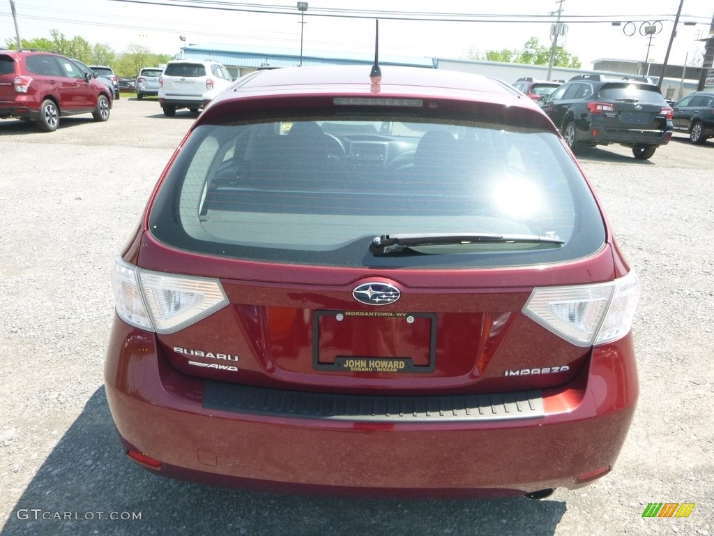 2011 Impreza 2.5i Wagon - Paprika Red Pearl / Carbon Black photo #5