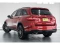 2018 designo Cardinal Red Metallic Mercedes-Benz GLC 300  photo #3