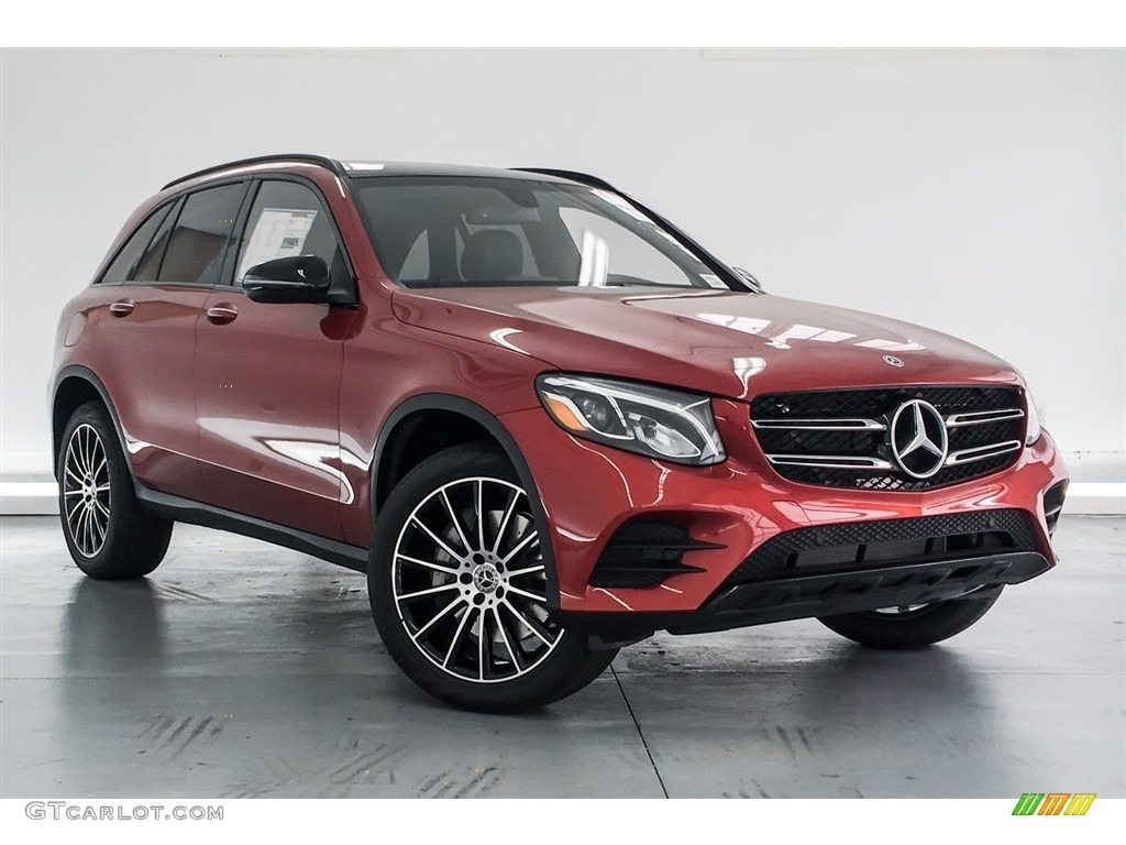 designo Cardinal Red Metallic 2018 Mercedes-Benz GLC 300 Exterior Photo #127135811
